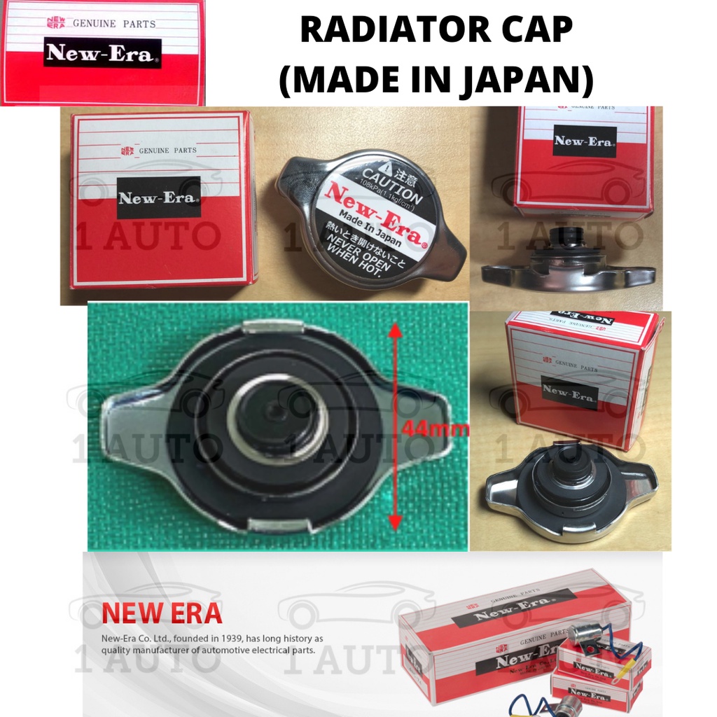 (MADE IN JAPAN) NEW ERA RADIATOR CAP TOYOTA VIOS NCP42 NCP93 NCP150 NSP151 YARIS NCP92 CAMRY