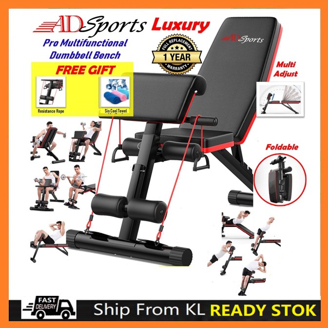 Workout bench online shopee