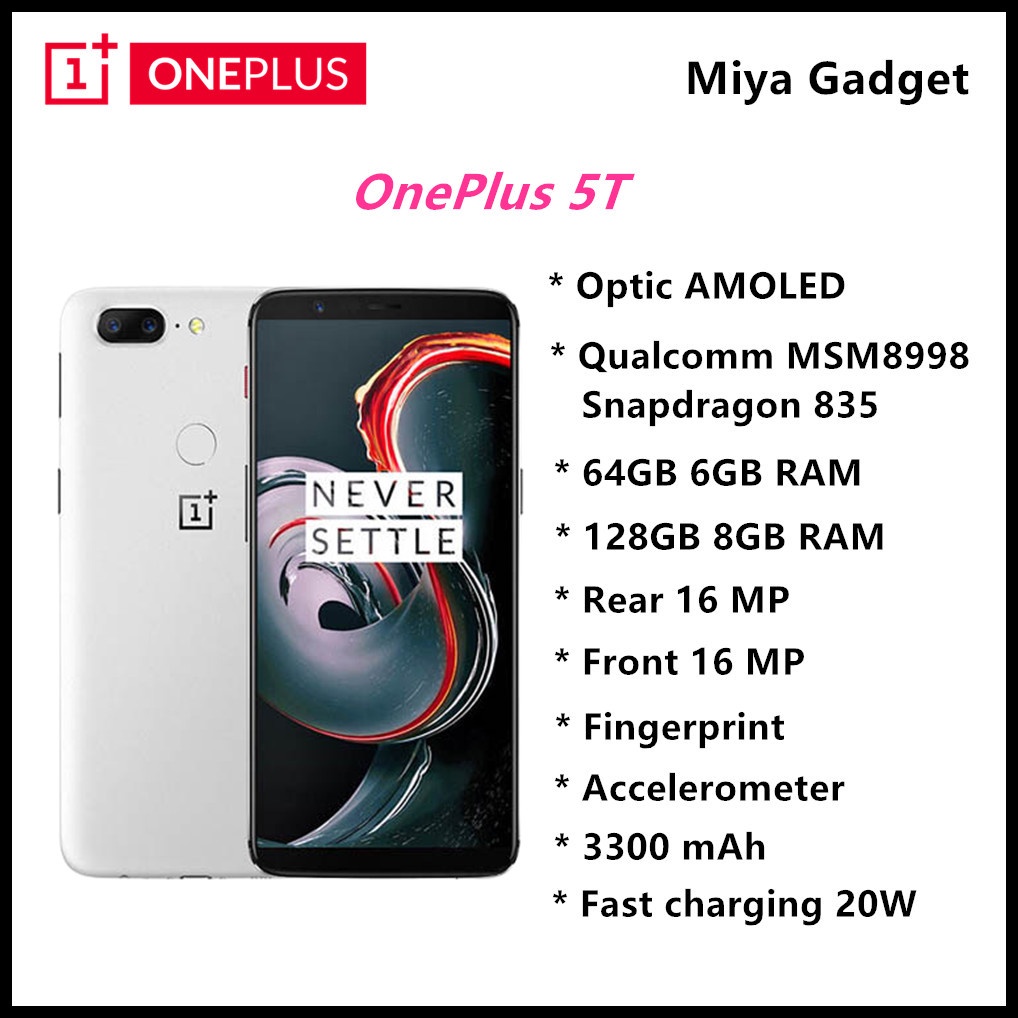 OnePlus 5T (6GB RAM + 64GB ROM | 6.01 Inch 16MP LTE - Used Condition ...