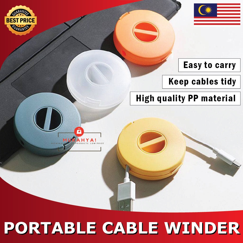 Cable organizer winder Gadgets Earphone Wire USB cord Portable small ...