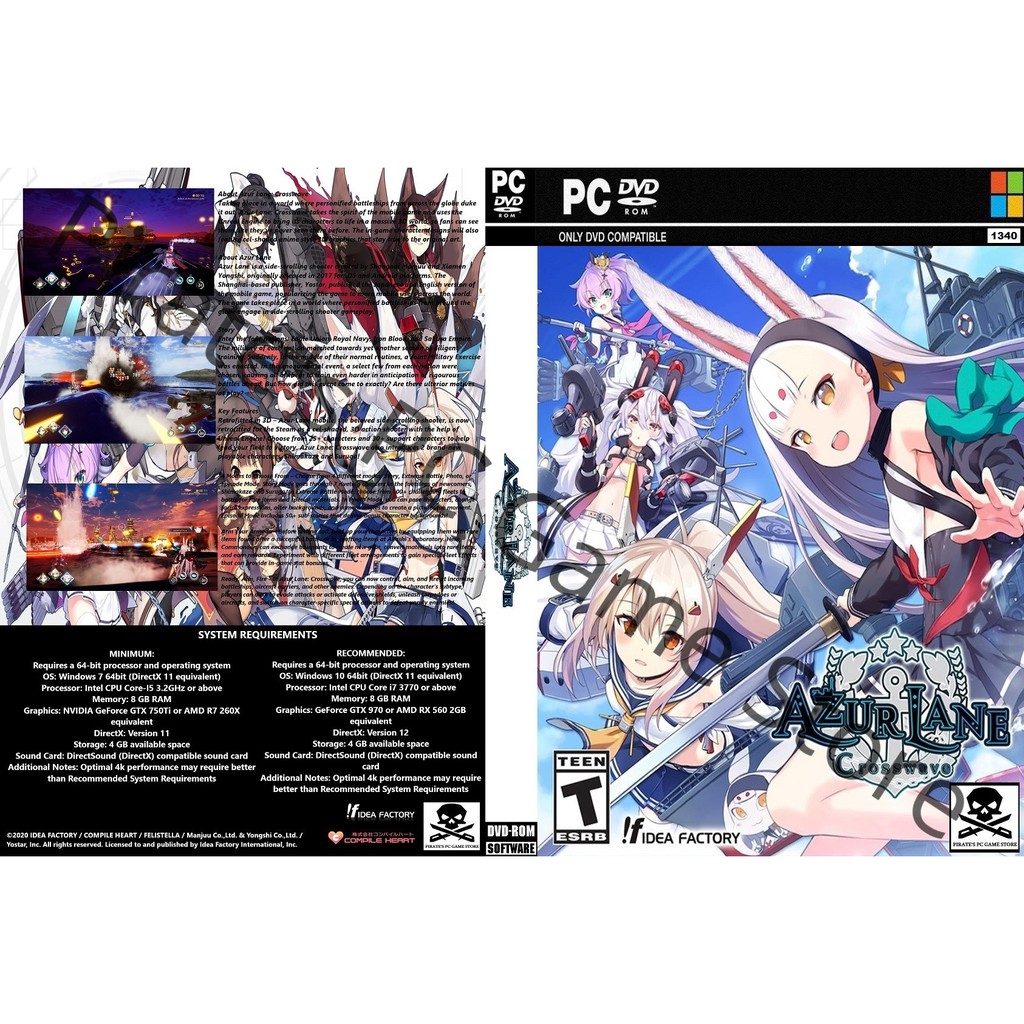 (PC) Azur Lane Crosswave Complete Deluxe Edition | Shopee Malaysia