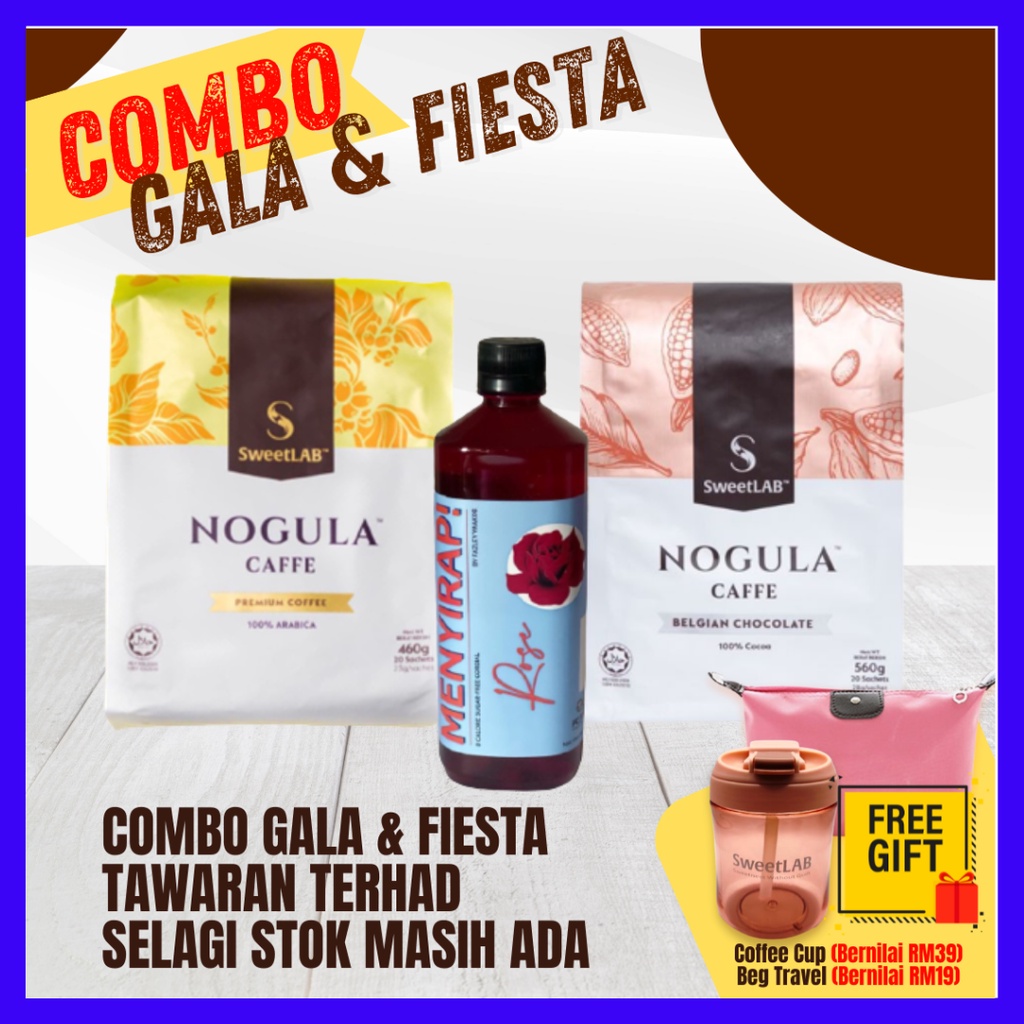 SweetLAB Carnival Combo Gala & Fiesta PERCUMA Limited Edition Coffee ...