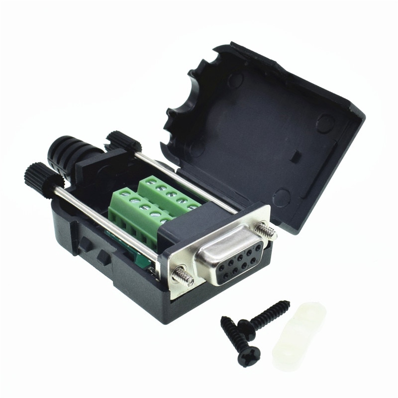 Female / Male D SUB DB9 Solderless Connectors Screw Shopee Malaysia