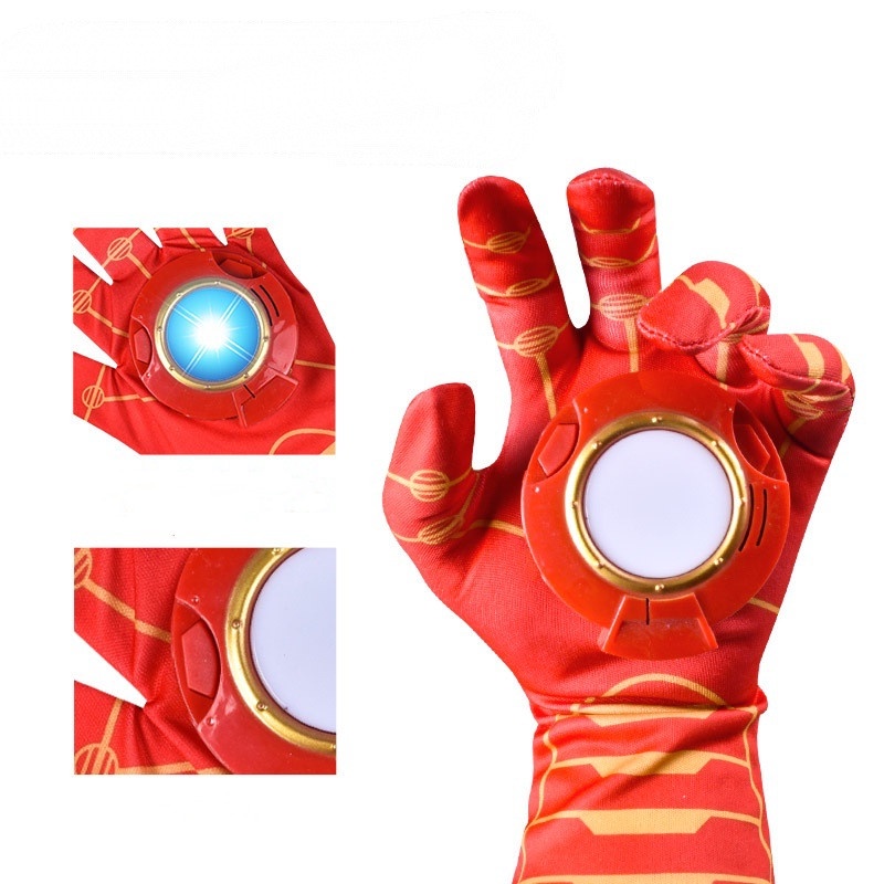 LED Avengers Iron Man Glove Toys Light Sound Emitter Action Figure Kids Halloween Cosplay Props Shopee Malaysia