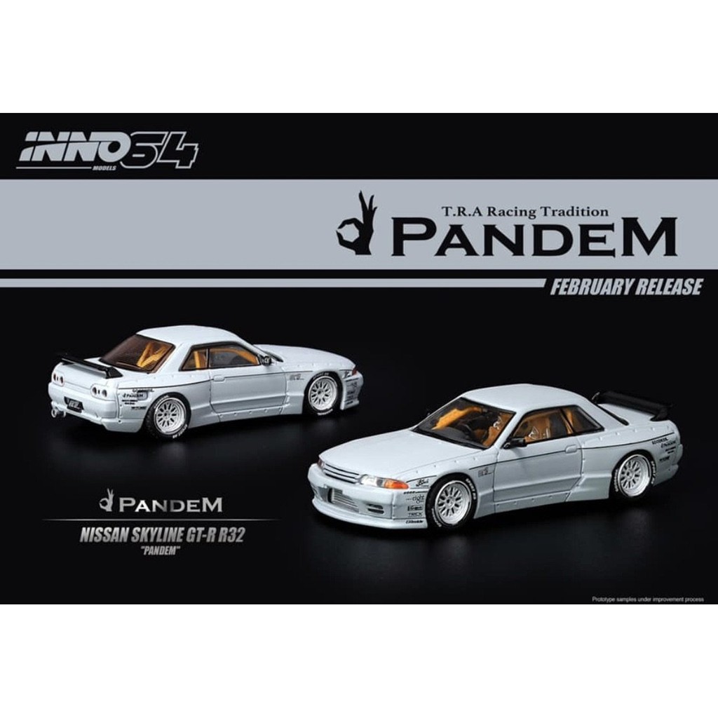 inno64 GT-R R32 PANDEM マットグレイ オートサロン2017