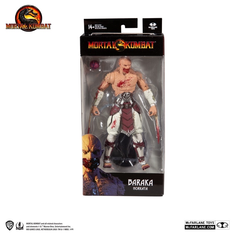Mortal Kombat XI Baraka Action Figure Shopee Malaysia