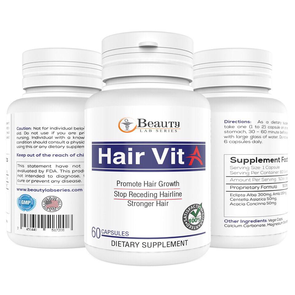 Beauty Labs Series Hair VitA 60 Capsules - Hair Vitamin , Hair Pill ...