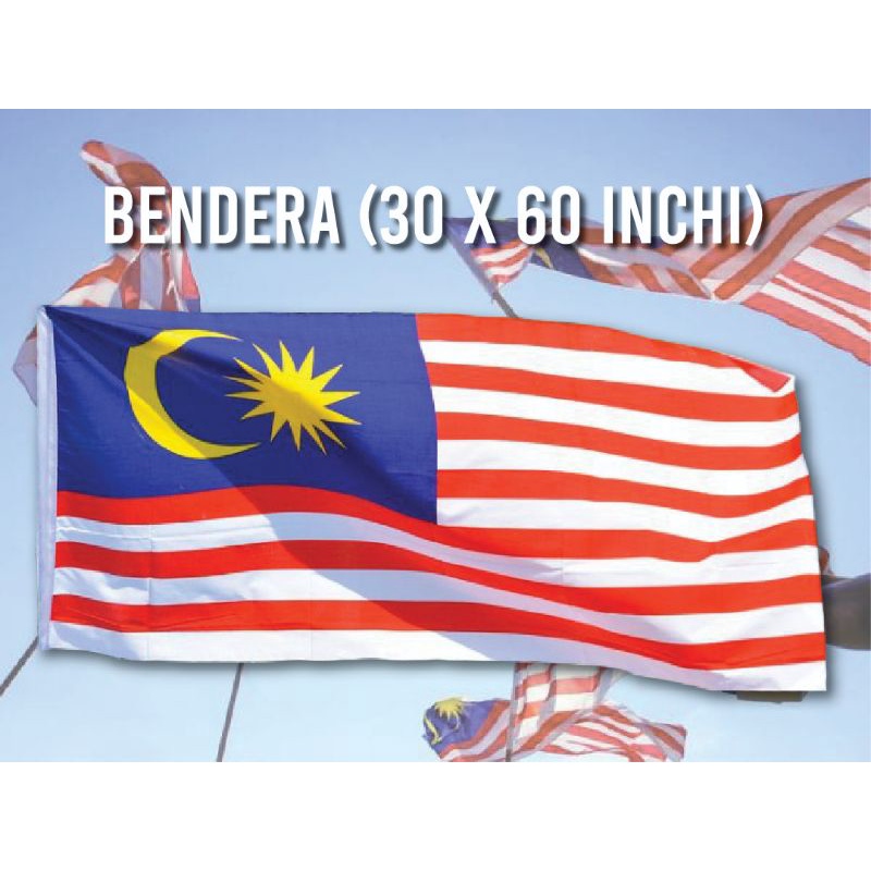 🇲🇾 READY STOCK 🇲🇾 Bendera Malaysia Besar Jalur Gemilang Hari Kebangsaan ...