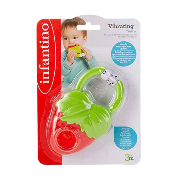 Vibrating teething bracelet sales