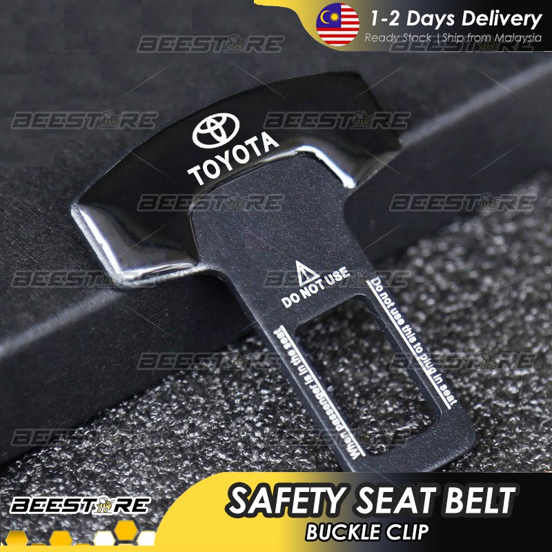 Toyota Seat Belt Buckle Belt Clip Elimination Sound Safety Vios Veloz
