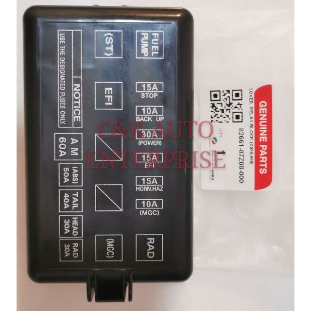 PERODUA KELISA KENARI FUSE BOX COVER ORIGINAL (TOP) Shopee Malaysia