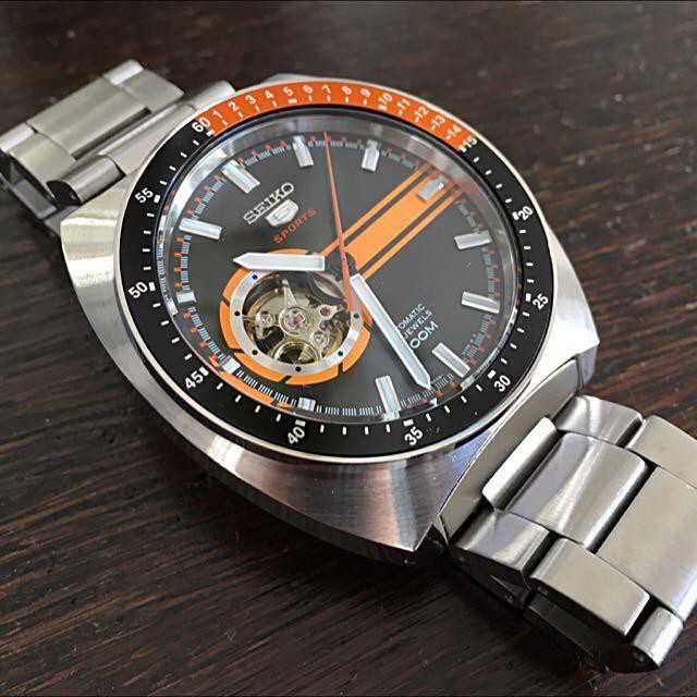 SEIKO 5 RETRO Pogue SSA331K1 Shopee Malaysia