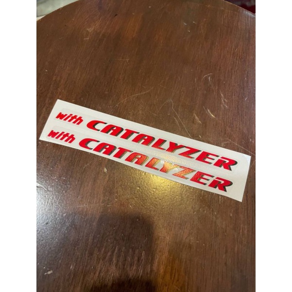 STICKER WITH CATALYZER RXZ | Shopee Malaysia