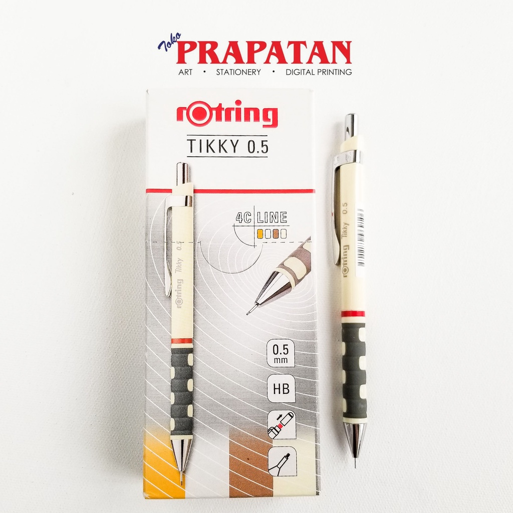 Rotring Tikky 0.5 Fine Lead Mechanical Pencil 4C 9106 Shopee Malaysia