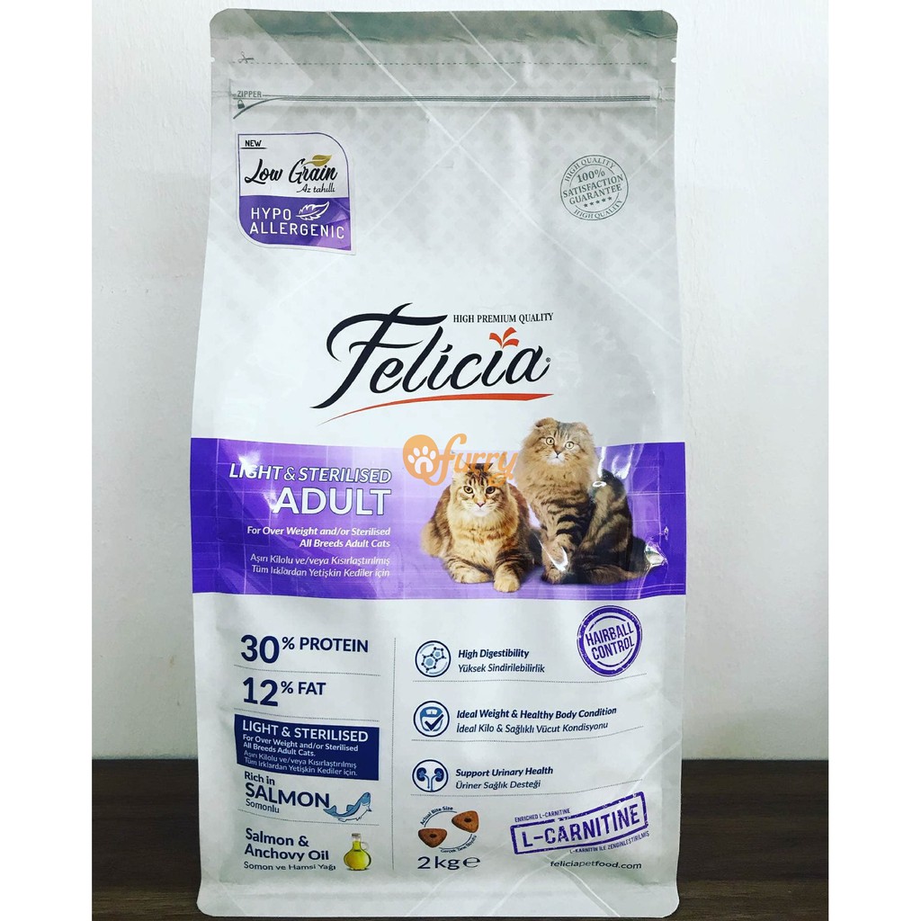 Felicia Cat Food 2kg / Repack 1kg Shopee Malaysia