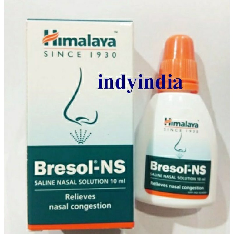 Himalaya Bresol NS 10 ml. Drops To Reduce Stuffy Nose Cure Air