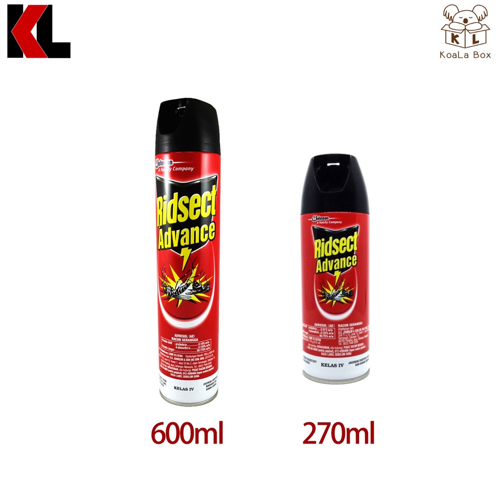 Ridsect Aerosol Advance 600ml & 270ml | Shopee Malaysia