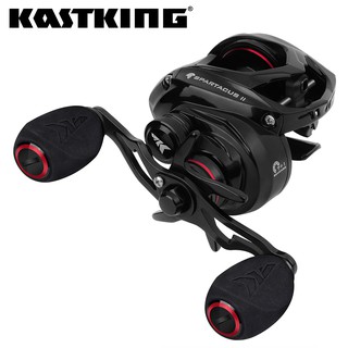 Original KastKing Spartacus II Baitcasting Fishing Reel 8KG Max Drag 7+1  BBS 7.2:1 Gear Ratio Freshwater Saltwater Reel