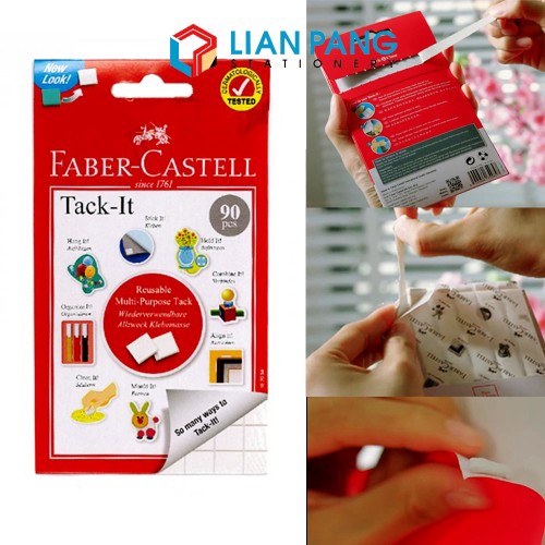 Faber-Castell Tack-It 90 Blocks and 120 Blocks | Shopee Malaysia