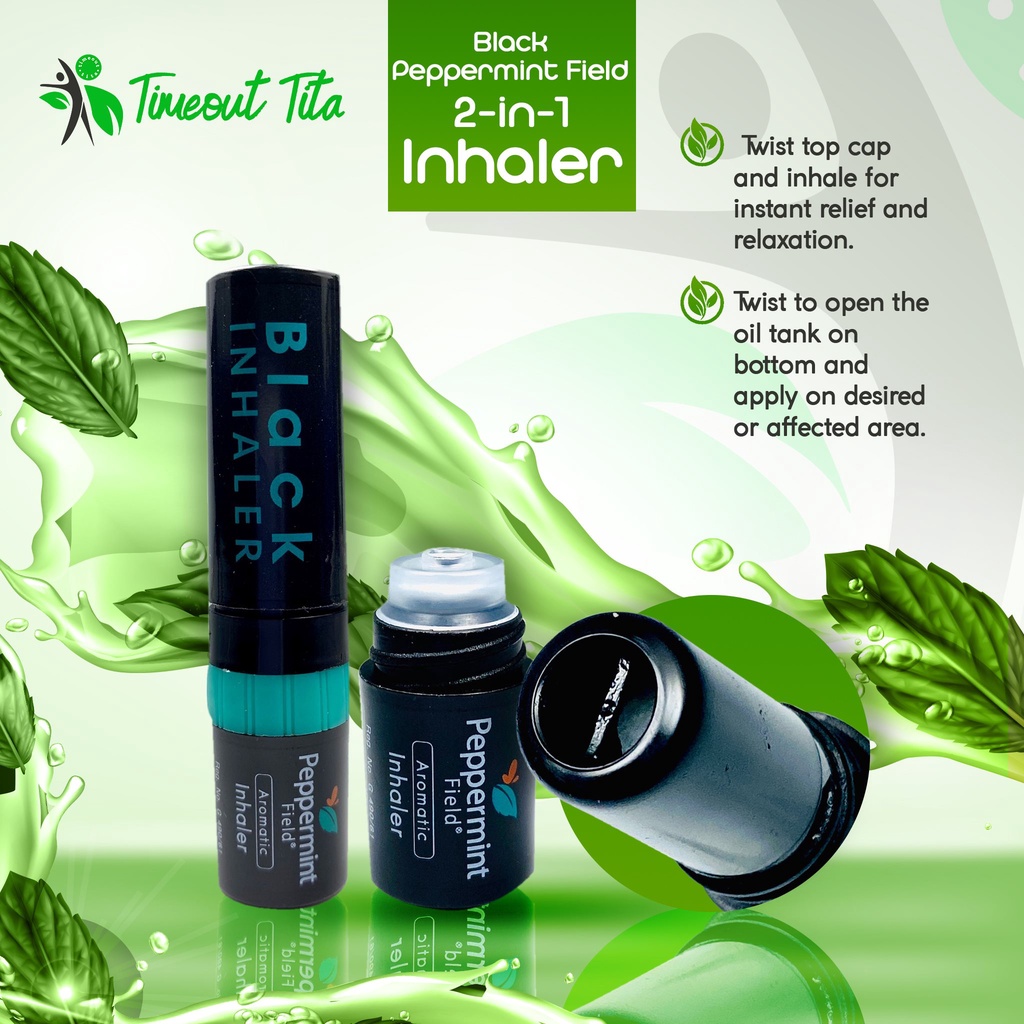 Peppermint Field Inhaler Thai Mint Nasal Inhaler 2mL Shopee Malaysia