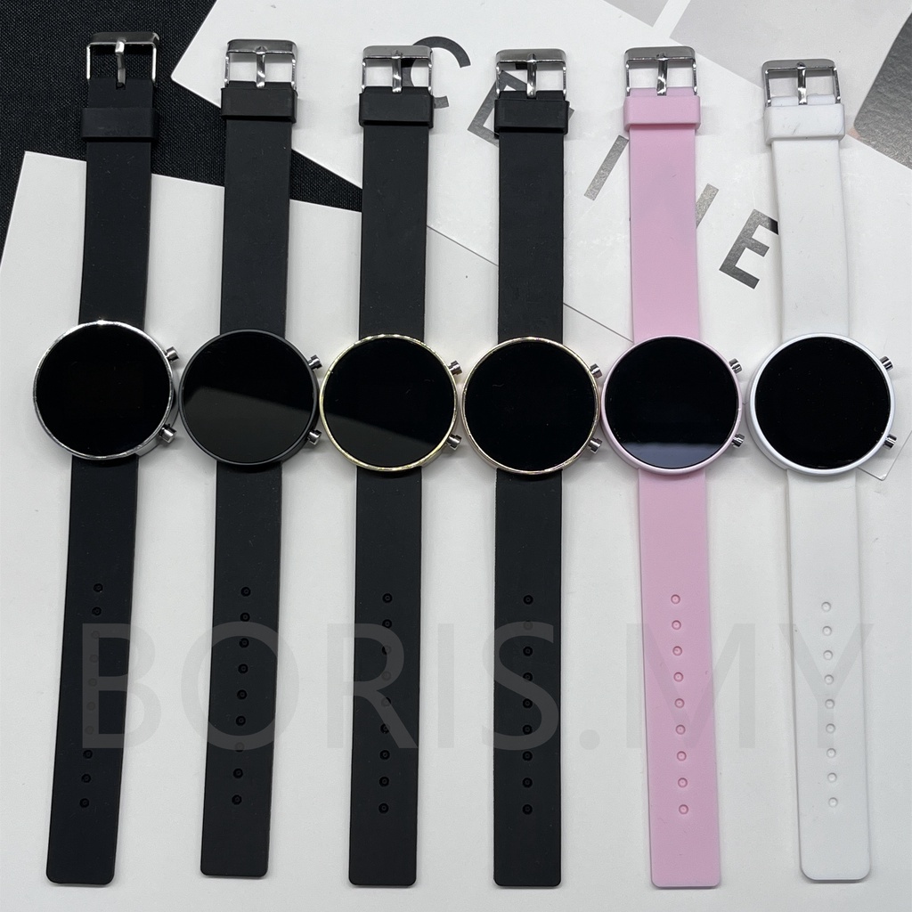 Ready Stock Casual LED Digital Sports Watch Men Women Electronic ...