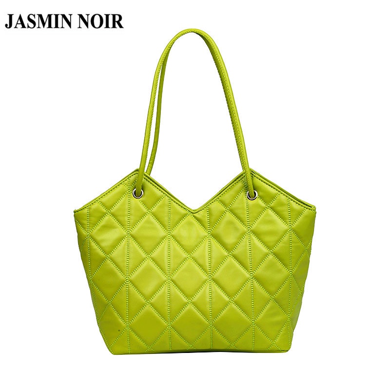 JASMIN NOIR Plaid Quilted Women's Shoulder Bag Simple Crossbody Bag