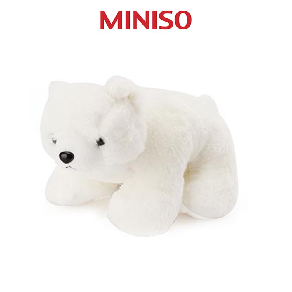 miniso polar bear plush