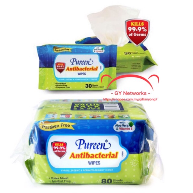 G1 Ready stock- Antibacterial Wipes Protect & Clean 15’s/ Netcare ...