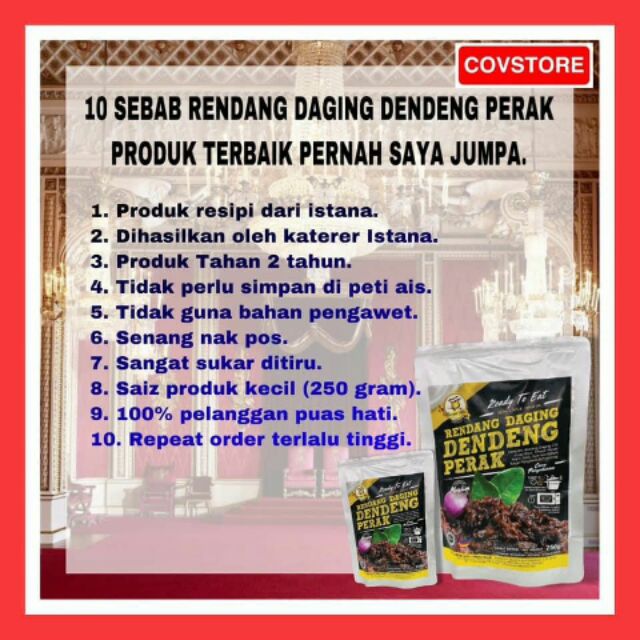 🔥RENDANG DAGING DENDENG PERAK VIRAL!🔥 | Shopee Malaysia