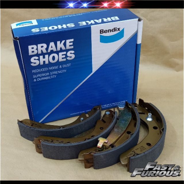 BENDIX BRAKE SHOE REAR PROTON SAGA BLM FL FLX SAGA VVT SAVVY (DS0229B ...