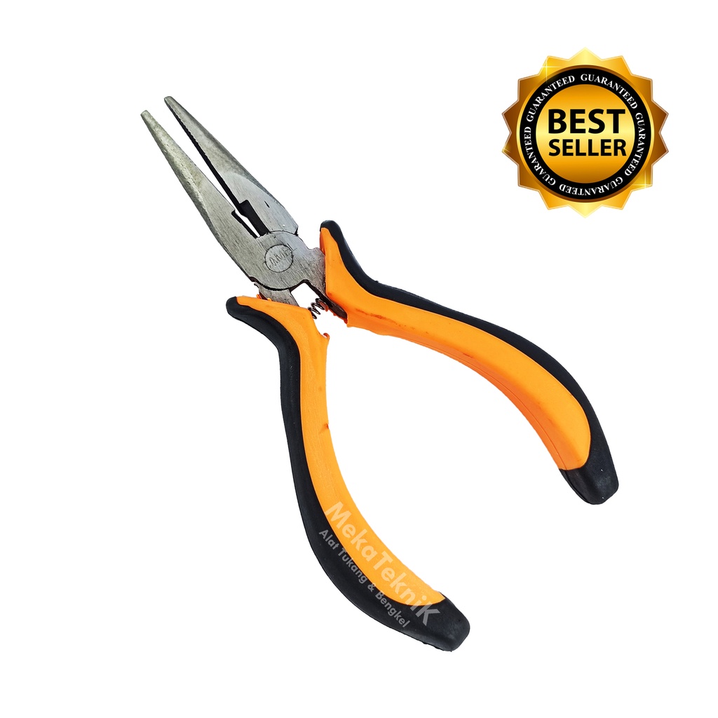 4.5" CAMEL MINI Taper Pliers/LONG NOSE PLIER/Small Rubber Crocodile