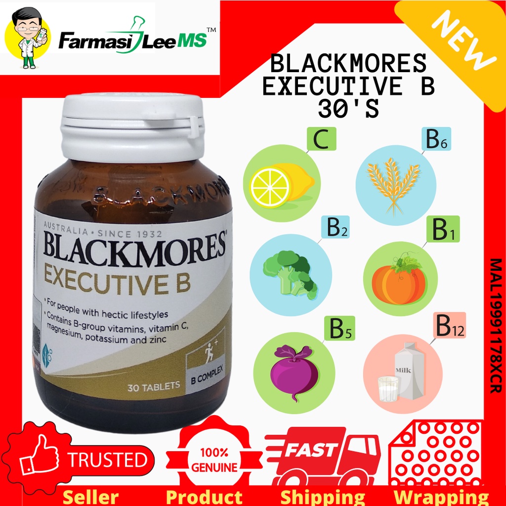 Blackmores Executive B 30s (Exp 02/2025) | Shopee Malaysia