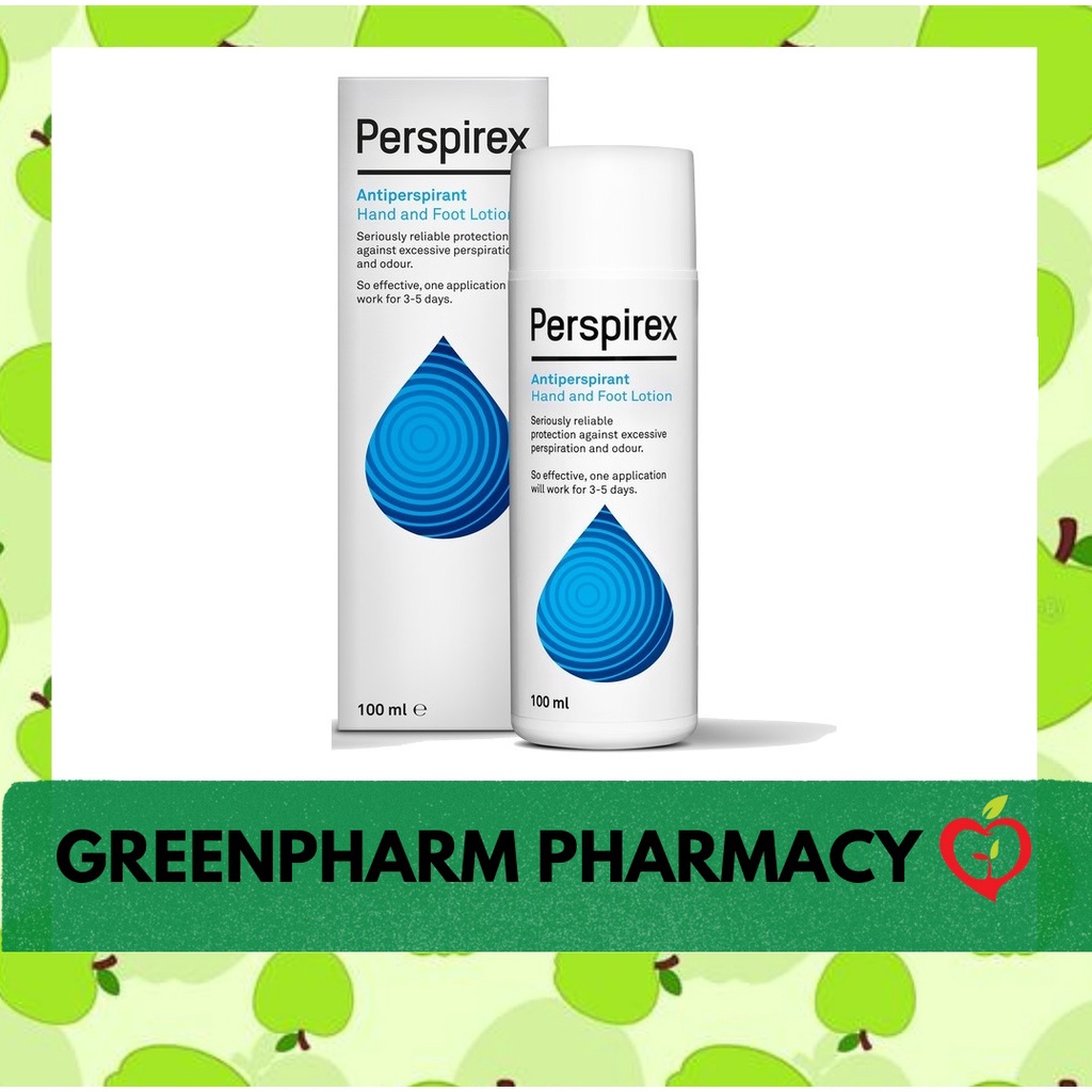 Perspirex Antiperspirant Hand and Foot Lotion 100ml Shopee Malaysia