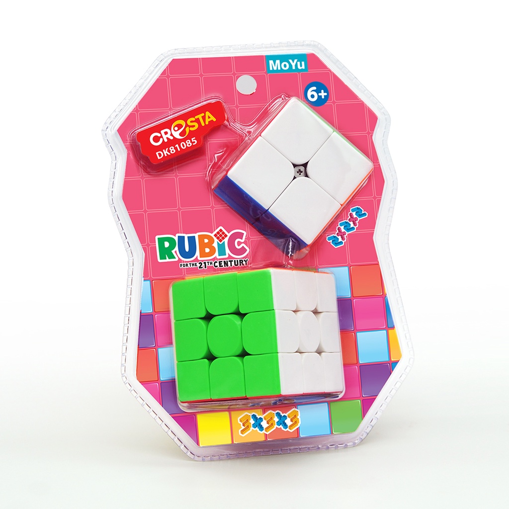 Rubic 3X3X3 Toy WITH SMALL RUBIC 2X2X2, DK 81085 | Shopee Malaysia