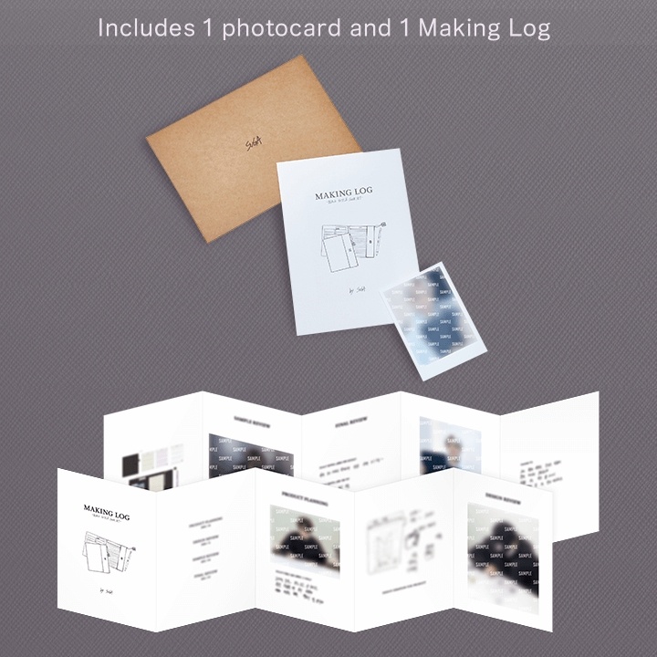 Artist-made Collection by BTS : SUGA Black Note & Cover Set