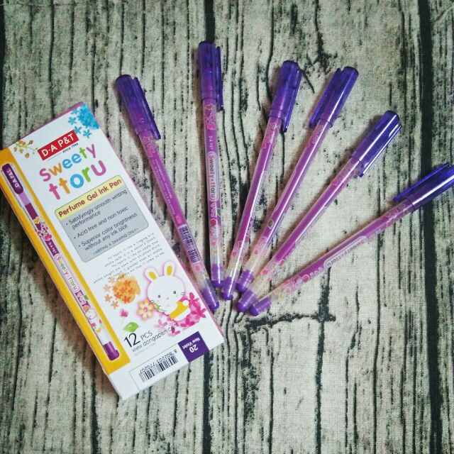 Purple gel Pen (Sweety Ttoru Fragrant Grape Pen) | Shopee Malaysia