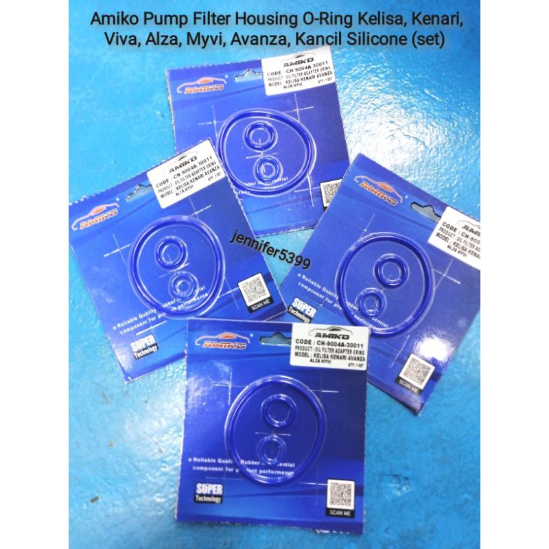 AMIKO SILICONE OIL FILTER HOUSING ORING KELISA KENARI VIVA ALZA MYVI