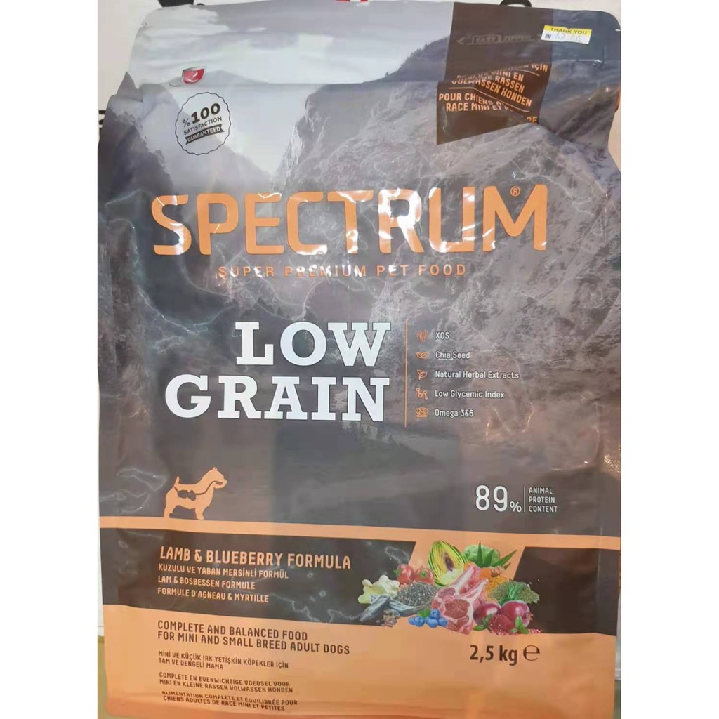 SPECTRUM SUPER PREMIUM PET FOOD LOW GRAIN 2.5KG Shopee Malaysia