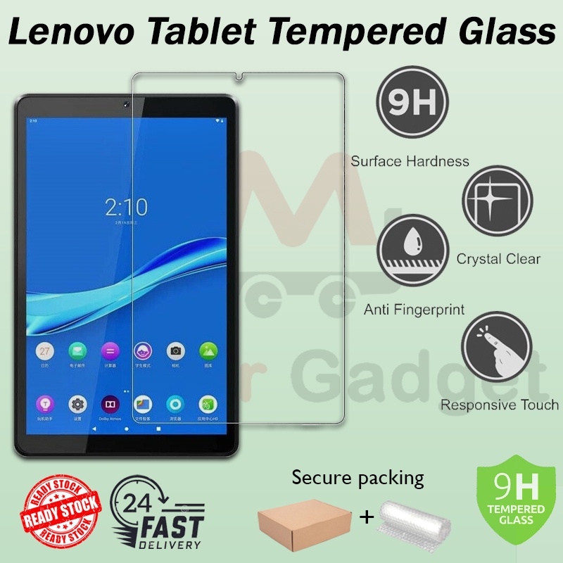 Lenovo Tab M10 FHD Plus Tempered Glass Screen Protector - 9H, 0.3mm
