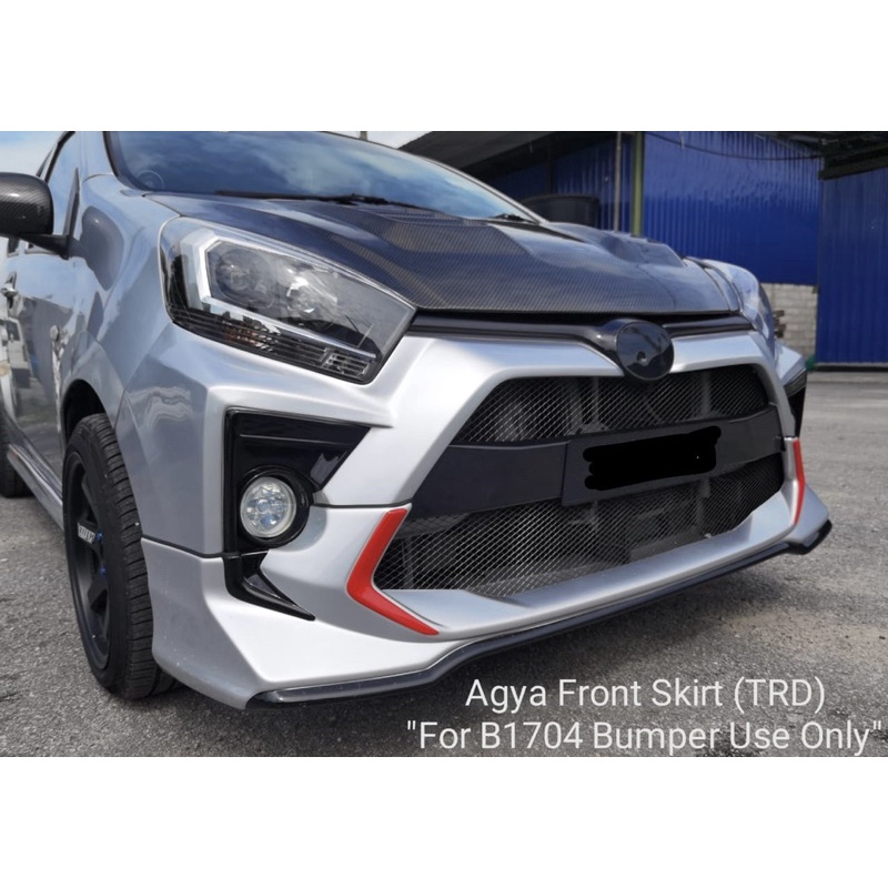 Perodua Axia Agya Trd Bodykit Body Kit Front Side Rear Bumper