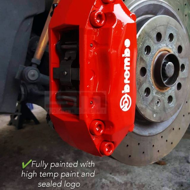 Volkswagen Golf MK6 GTI Brembo Caliper Repainting Services Shopee
