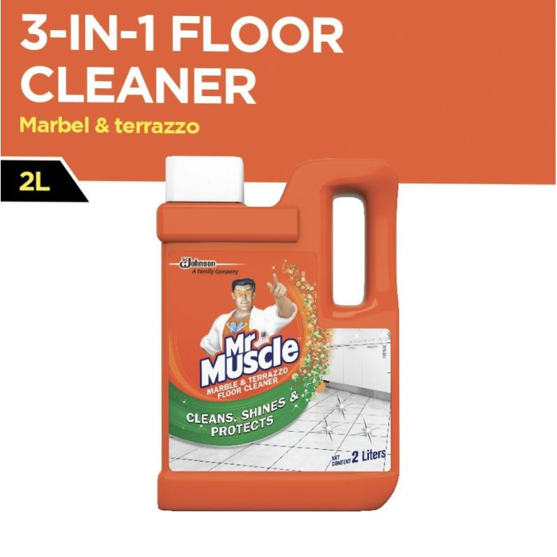 *ready stock* Mr Muscle 3in1 Marble And Terrazzo Floor Cleaner With Wax ...
