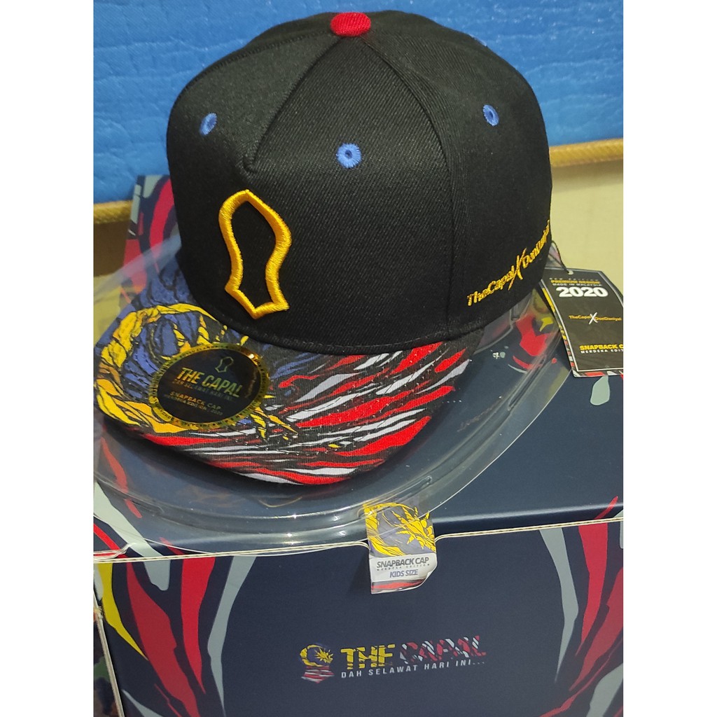 THE CAPAL SNAPBACK CAP( PREMIUM MERDEKA ) EDITION ORIGINAL (kids Only ...