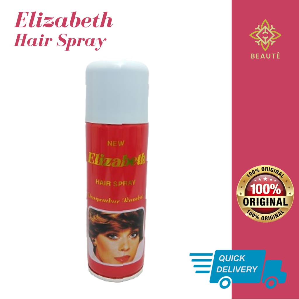 Elizabeth Hair Spray Semburan rambut 400ml Shopee Malaysia