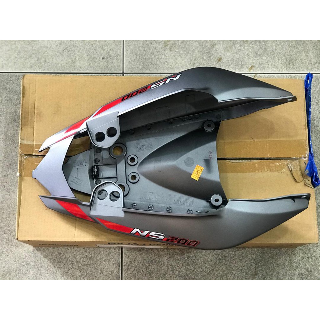 Modenas Pulsar NS200 Seat Cowl Assly Red DCAL Shopee Malaysia