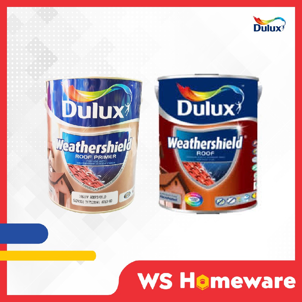 Ws L Dulux Weathershield Roof Primer Standard Colour Special Colour Shopee Malaysia