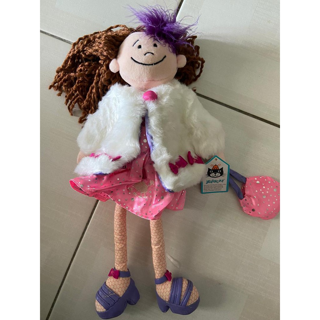 Jellycat Doll Slinky Mink Charlotte Shopee Malaysia