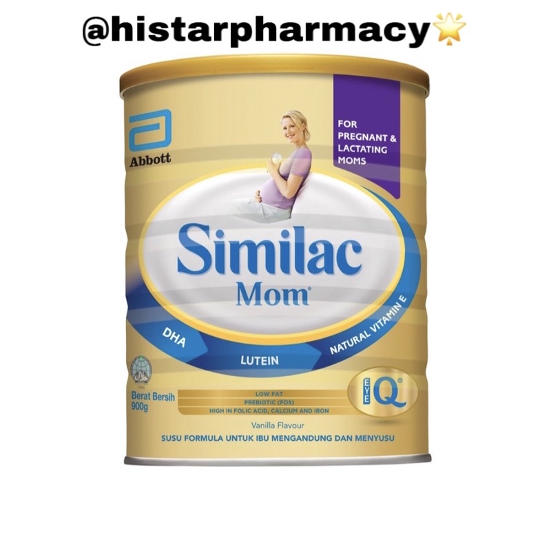 Similac Mom For Pregnant And Lactating Vanila 900g Exp12 2024