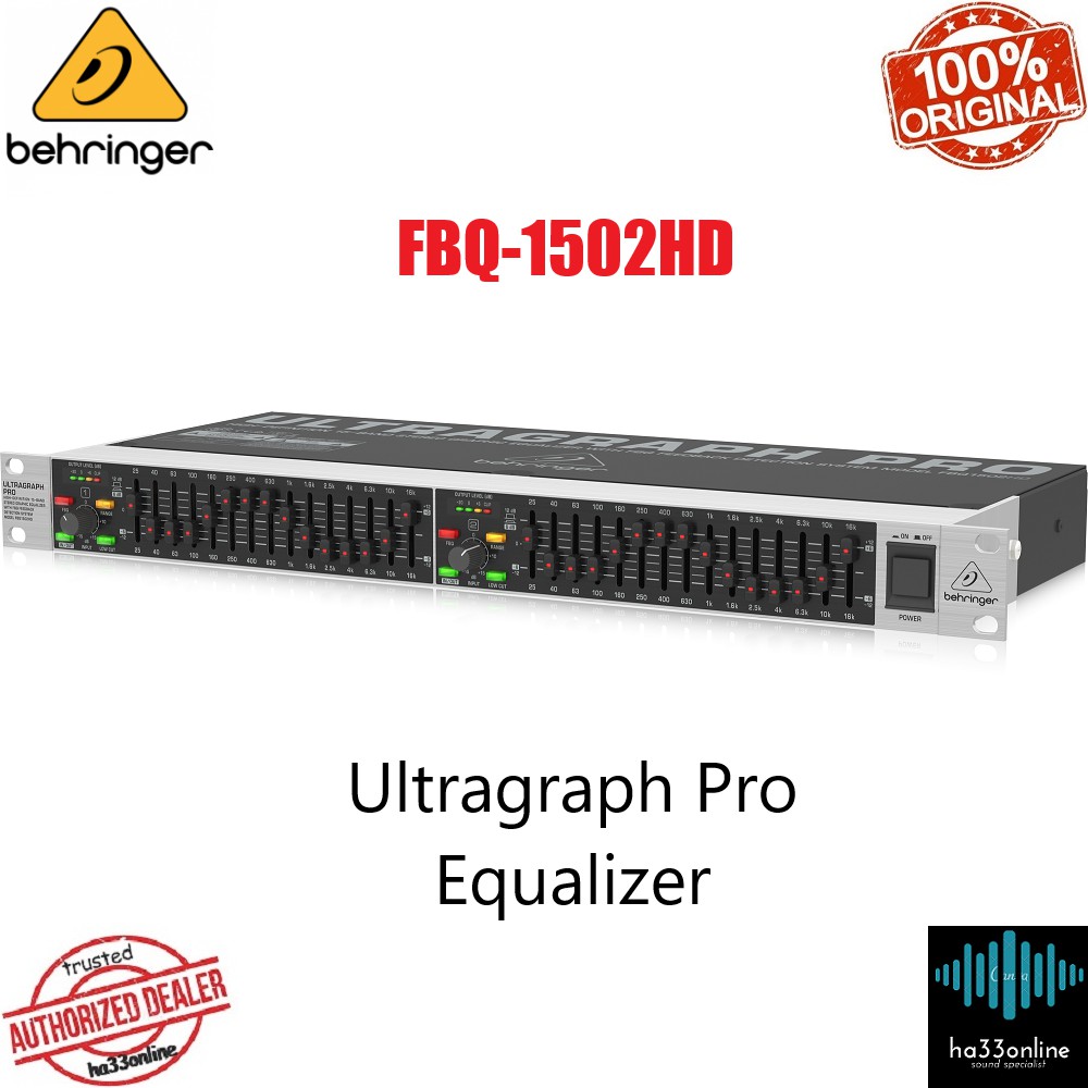 Behringer Ultragraph Pro FBQ1502HD HighDefinition 15Band Stereo