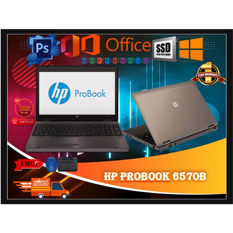 Hp Probook 6570b Intel Core I5 3rd Gen4gb Ram500 Gb Hdd Window 10 Pro6 Month Warranty Free 3316